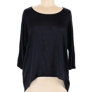 “Closet Sale – 2 for $10” Michael Kors Black Scoop Neck 3/4 Sleeve Large